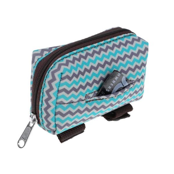 Doog - Walkie Pouch - Benji brown/blue zigzag